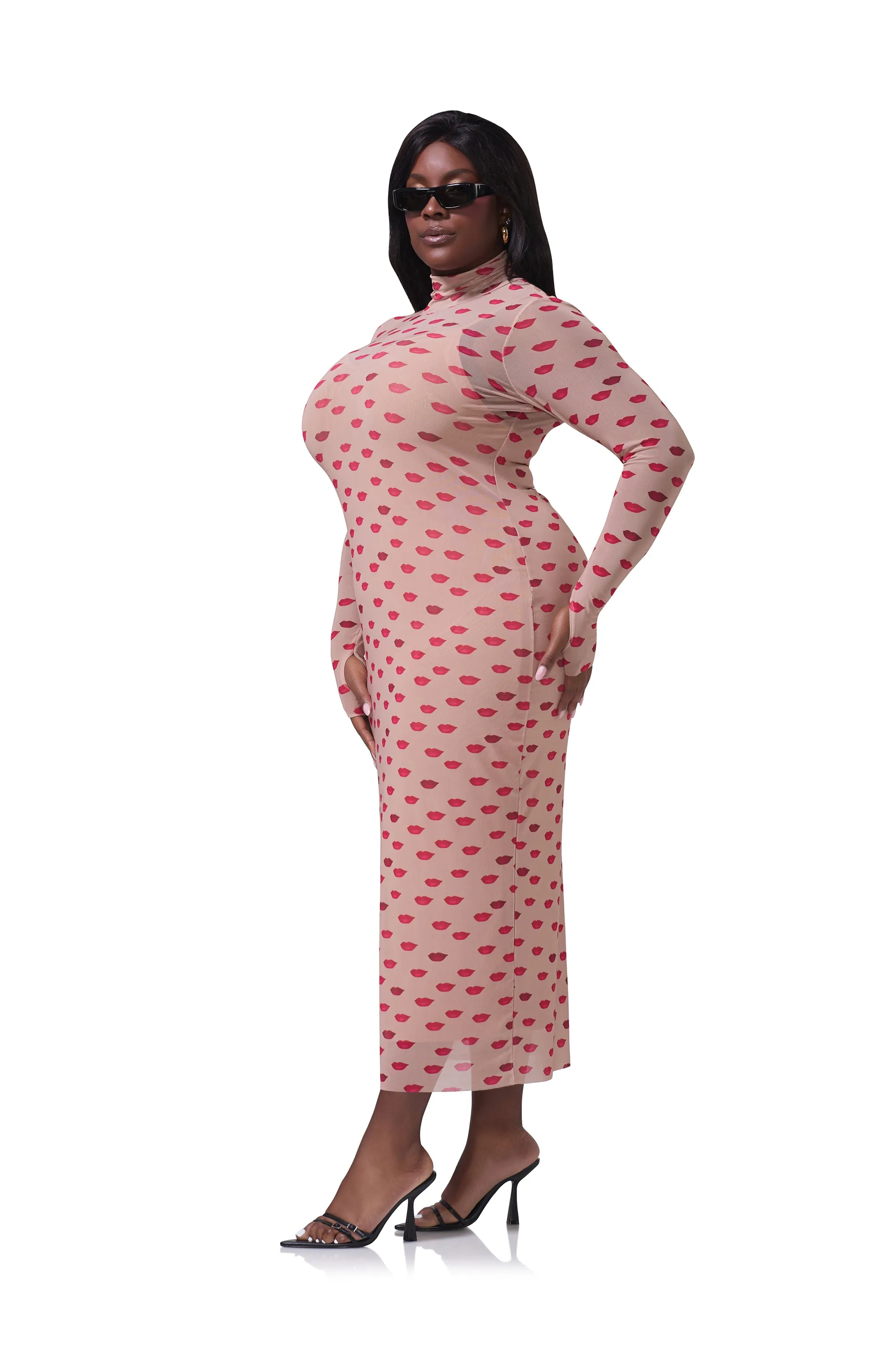 Shailene Dress - Almond Kiss