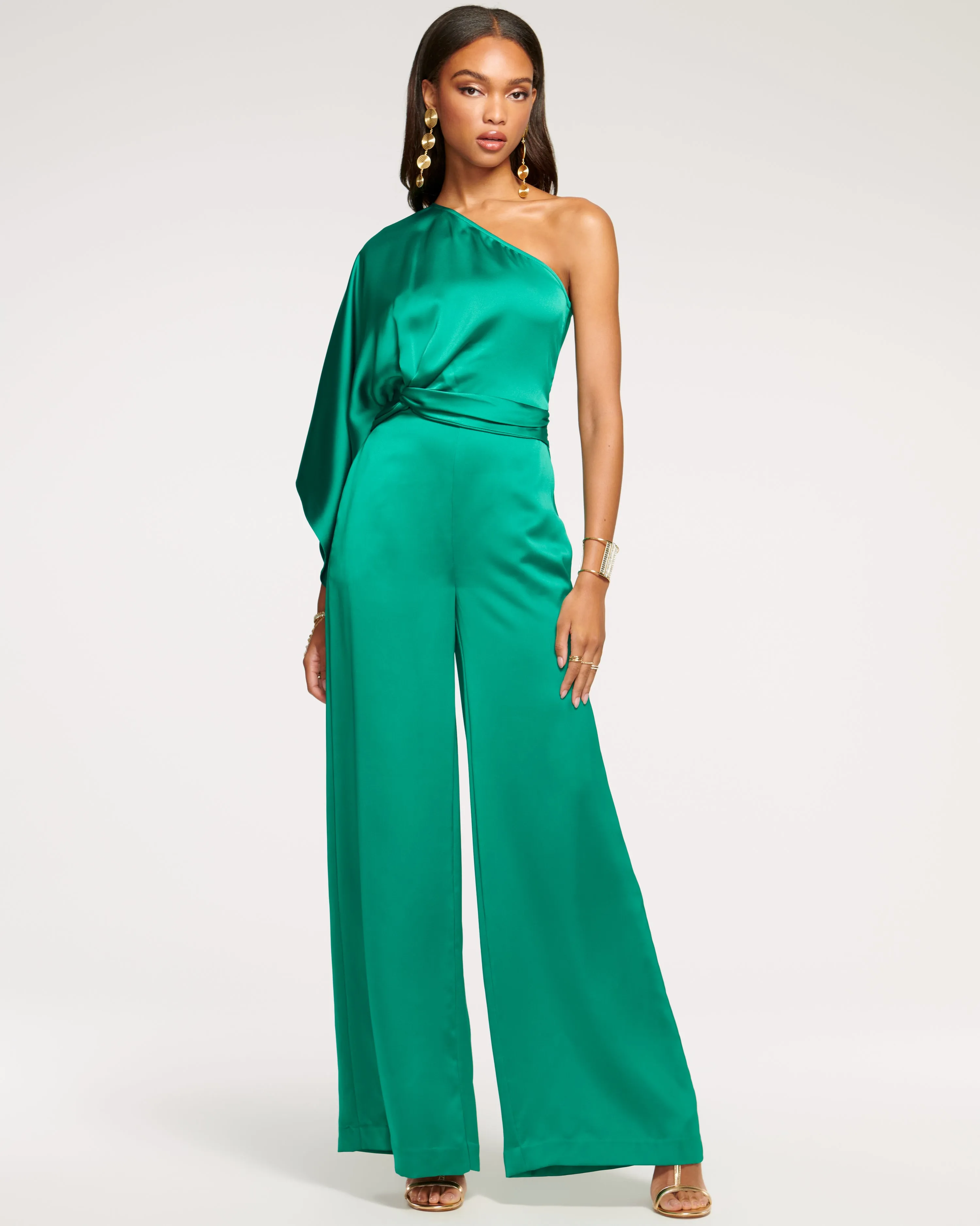 Simone One-Shoulder Jumpsuit