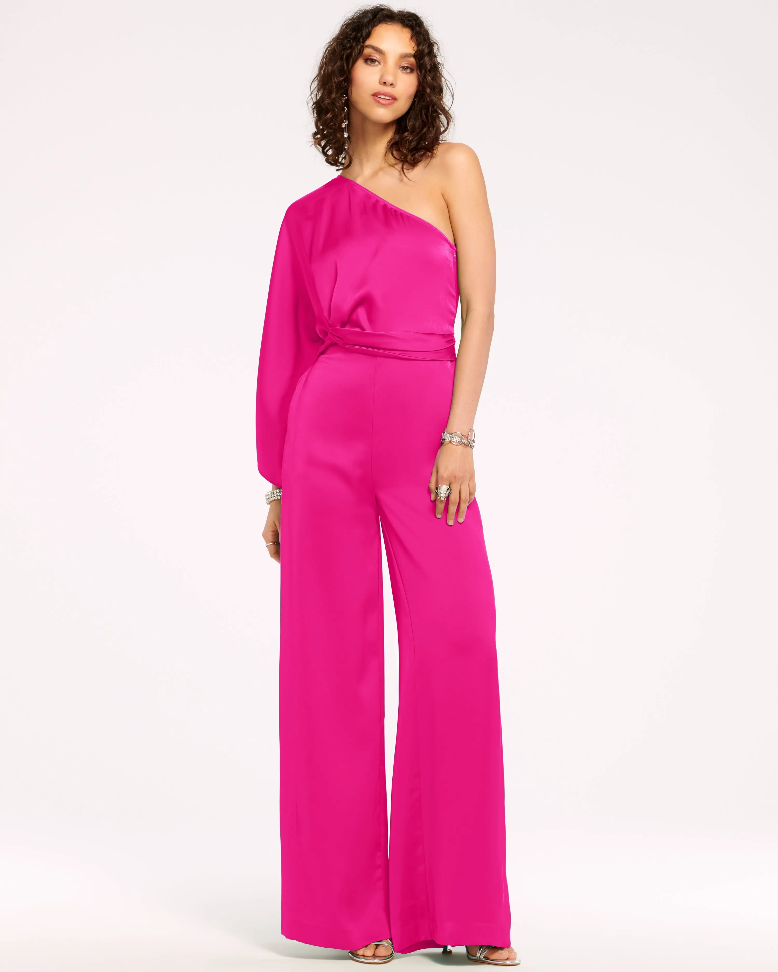 Simone One-Shoulder Jumpsuit