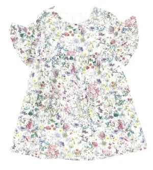 Tartine et Chocolat Allover Floral Printed Ruffled Dress