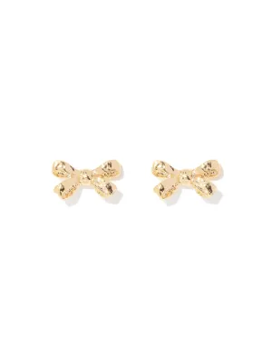 Teresa Texture Bow Earrings